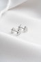 Heliophilia Silver Pendientes de Plata de Ley 925 Stud